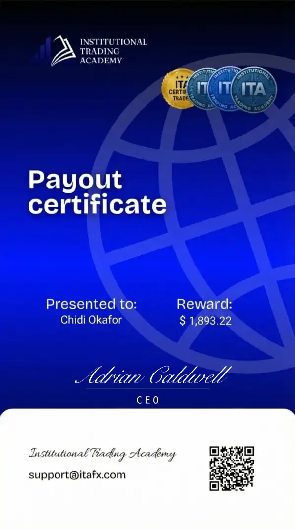 Payout Certificate - Chidi O.