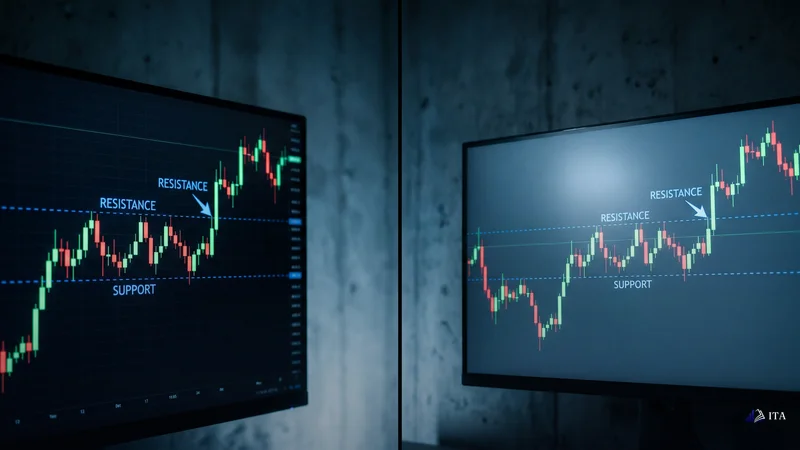 Illustration for Real Market Examples: EUR/USD and GBP/JPY Level Analysis