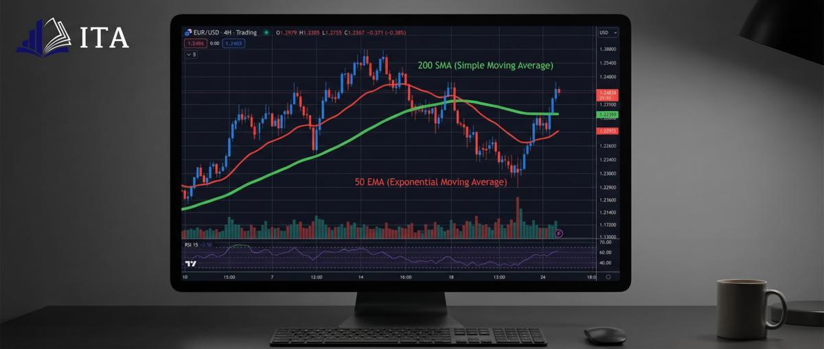 Integrating Fibonacci retracement and trend lines